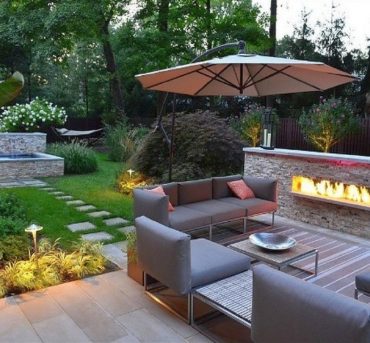 Seating Area - Arid View Landscaping